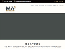 Tablet Screenshot of moroccoattractivetours.com